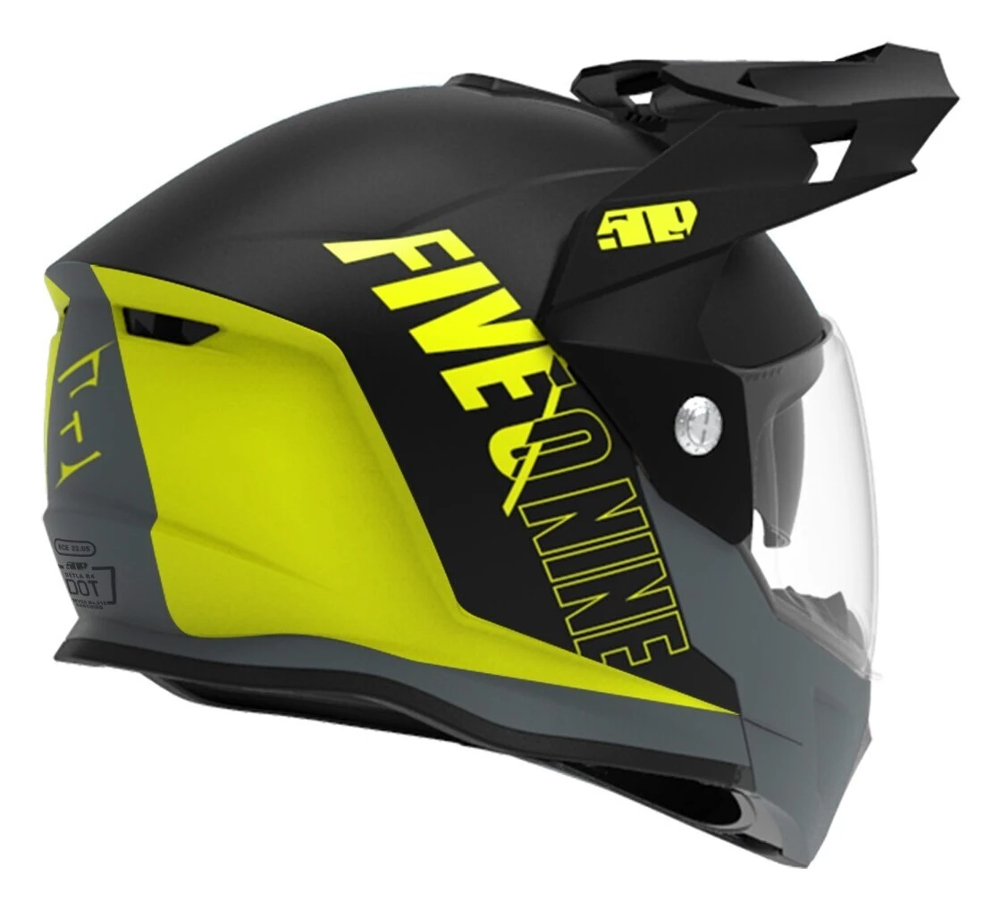 509 Delta R4 Ignite Helmet - Electric Shield Lime Green/Grey / SM [Open Box] - Image 3