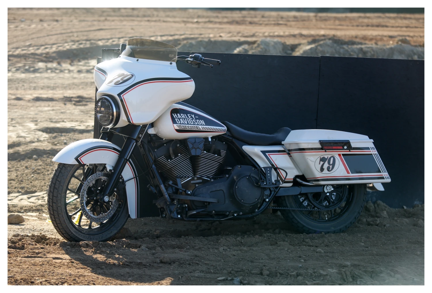 Burly MX Driver Floorboards For Harley FL 1984-2017 - Image 4