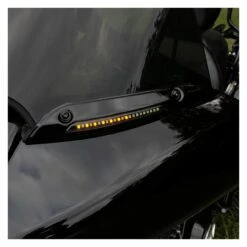 Custom Dynamics Dual Function LED Windshield Trim For Harley Road Glide 2015-2023