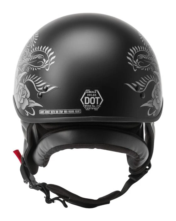GMax HH65 Rose Naked Helmet - Image 3
