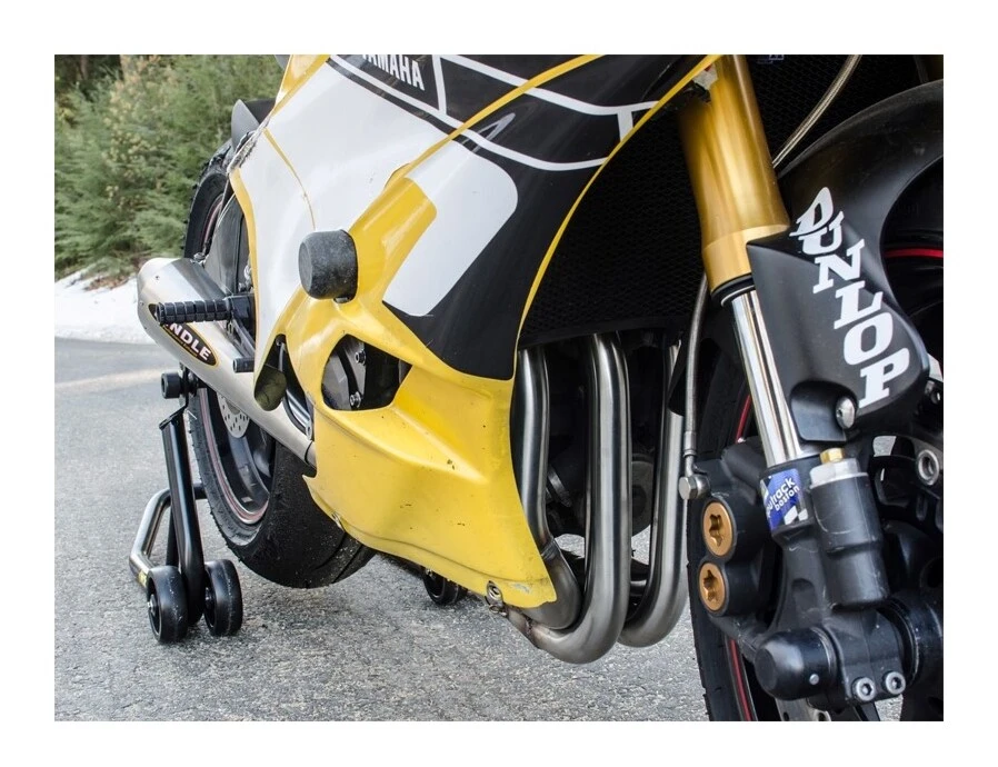 Hindle EVO Megaphone Exhaust System Yamaha R6 2006-2020 Stainless Steel/Stainless Steel [Previously Installed] - Image 4