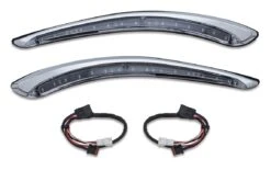 Kuryakyn Sequential LED Bat Lashes For Harley Touring 2014-2023