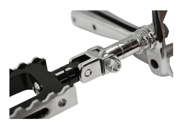 LA Choppers Early-Style Footpeg Mount Adapters For Harley - Image 4