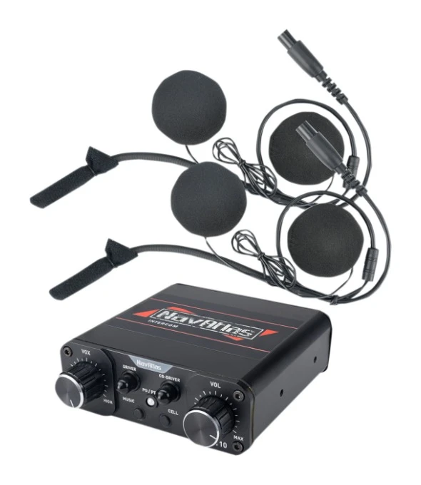 NavAtlas NNT10 In-Helmet Intercom System Kit