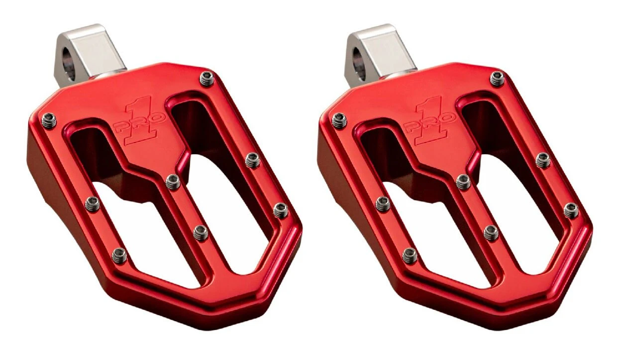 Pro-One Moto V1 Billet Foot Pegs For Harley - Image 2