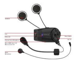 Sena 10C EVO Bluetooth Headset & Camera [Incomplete]