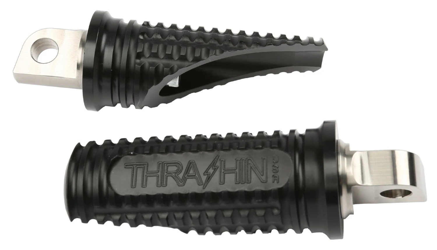 Thrashin Supply Burnout Passenger Foot Pegs For Harley Softail 2018-2023