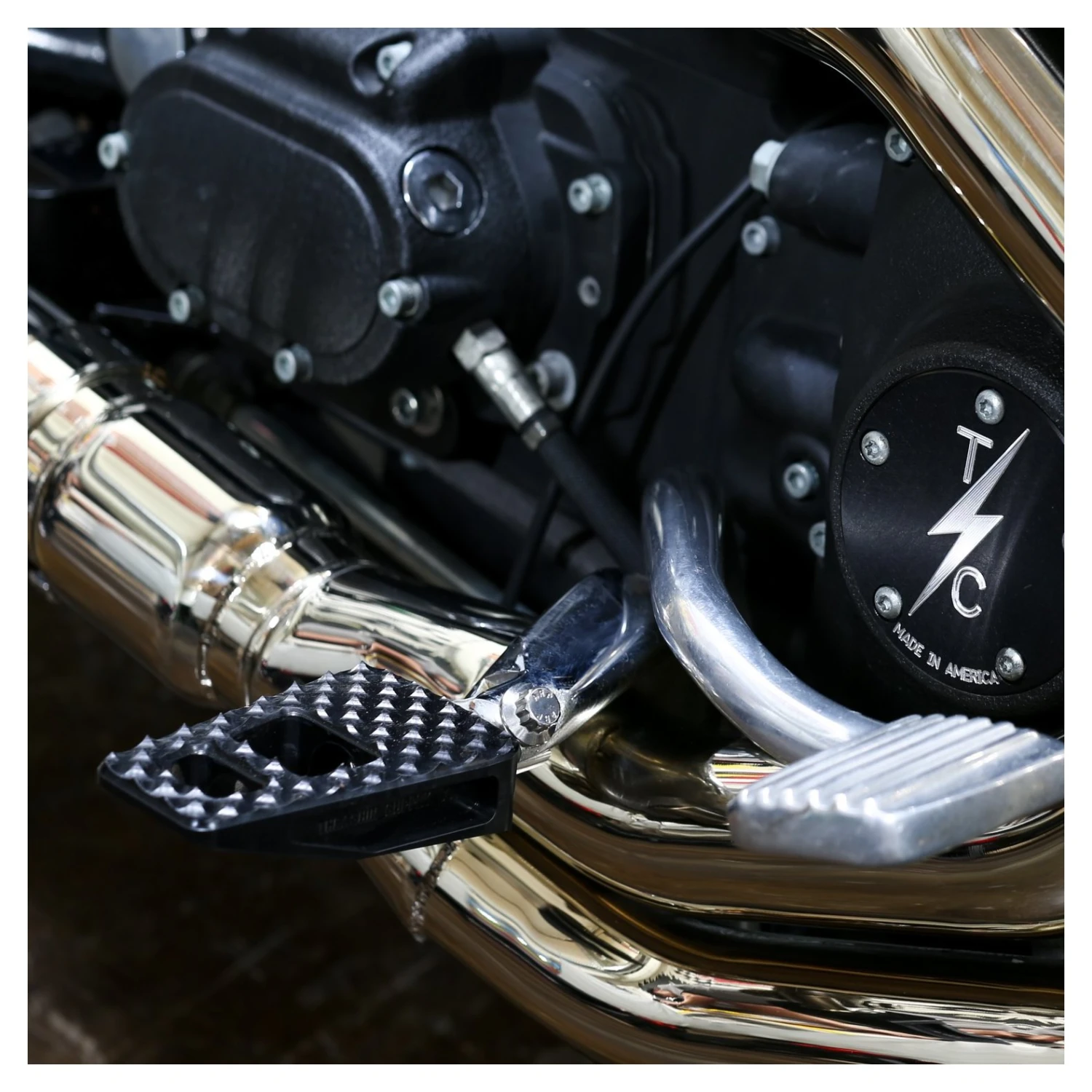 Thrashin Supply P-54 Foot Pegs For Harley - Image 2